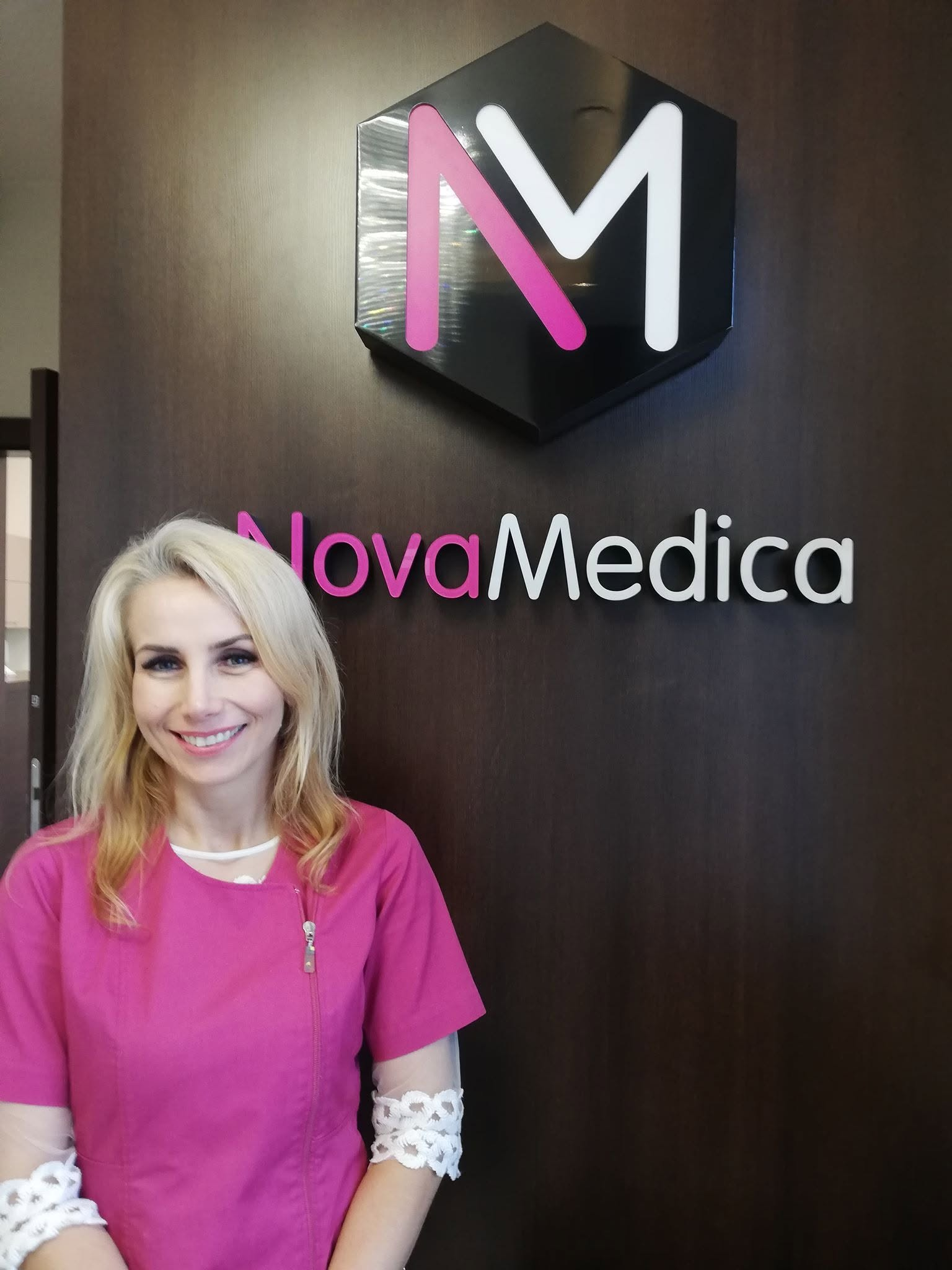 Dr n. med. Jolanta Sułek-Klimek w gabinecie Nova Medica